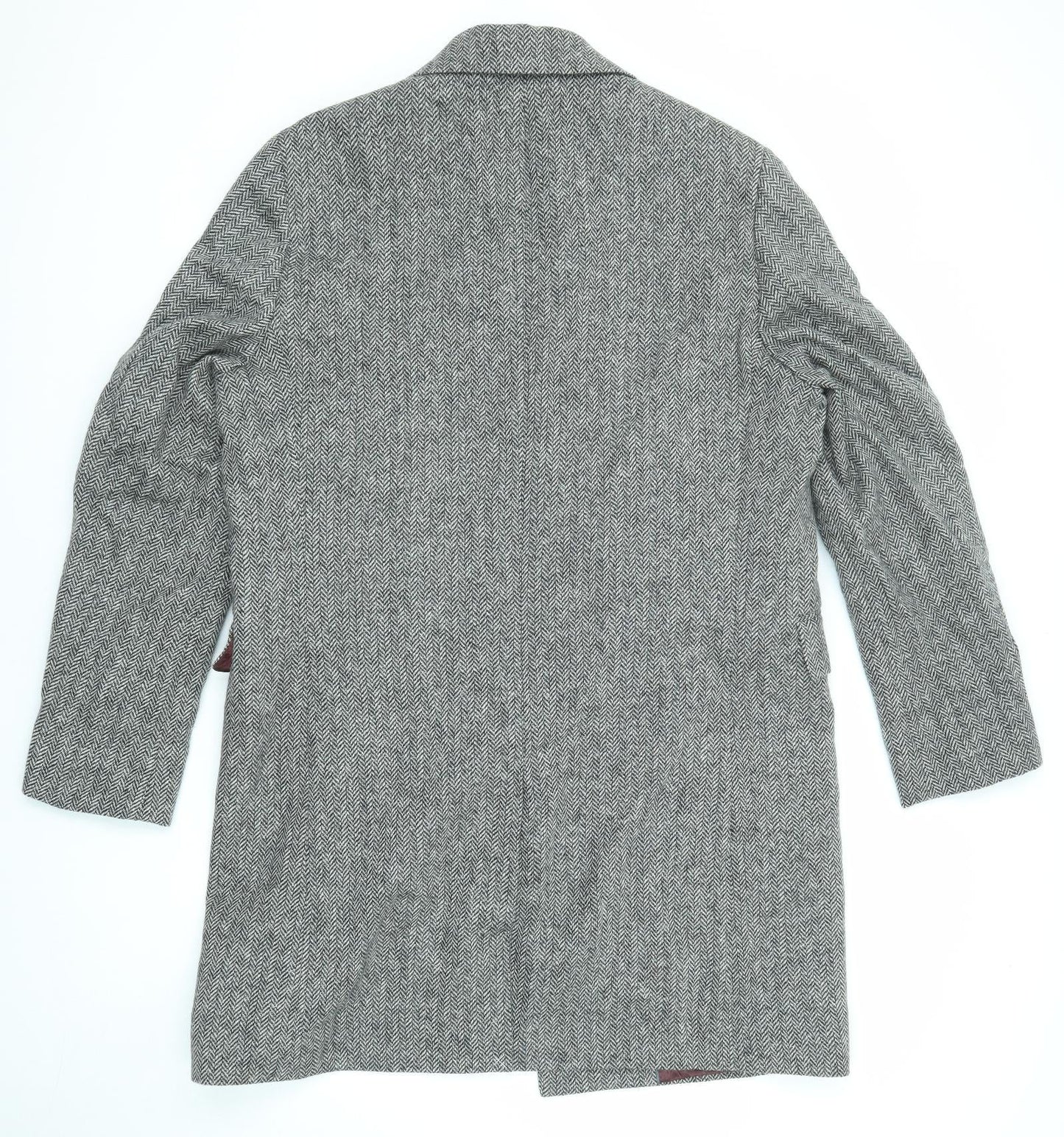 Mens UK Size XL Marks and Spencer Grey Overcoat