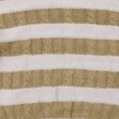 Womens UK Size XS PRETTYLITTLETHING Beige Pullover Jumper
