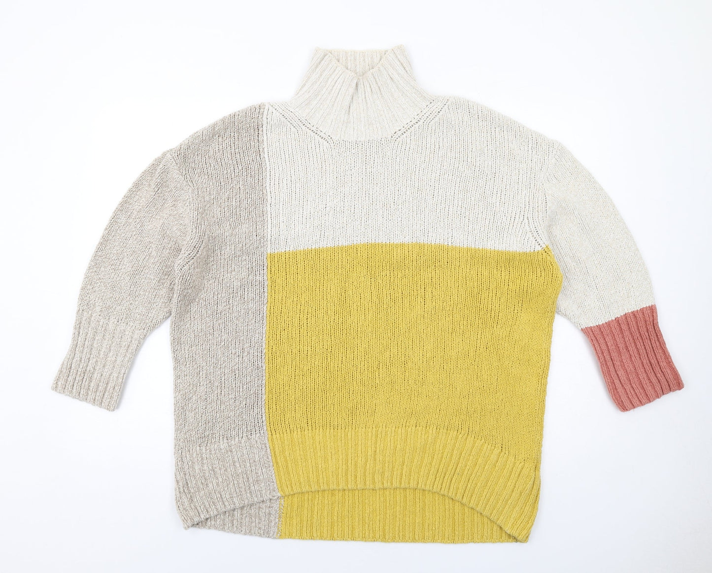 Womens UK Size M Marks and Spencer Multicoloured Pullover Jumper