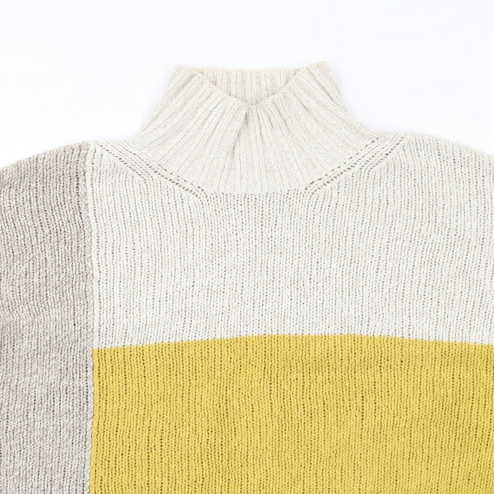 Womens UK Size M Marks and Spencer Multicoloured Pullover Jumper