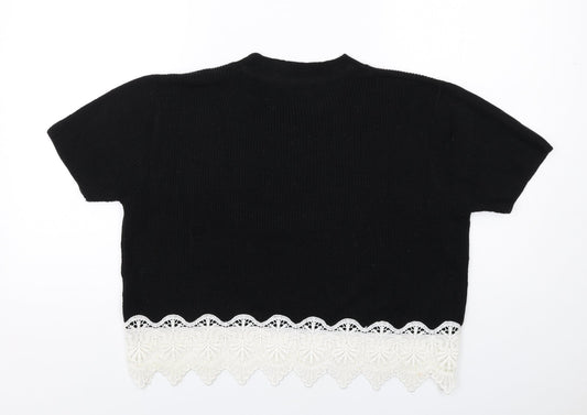 Womens UK Size 12 Stella Morgan Black Pullover Jumper