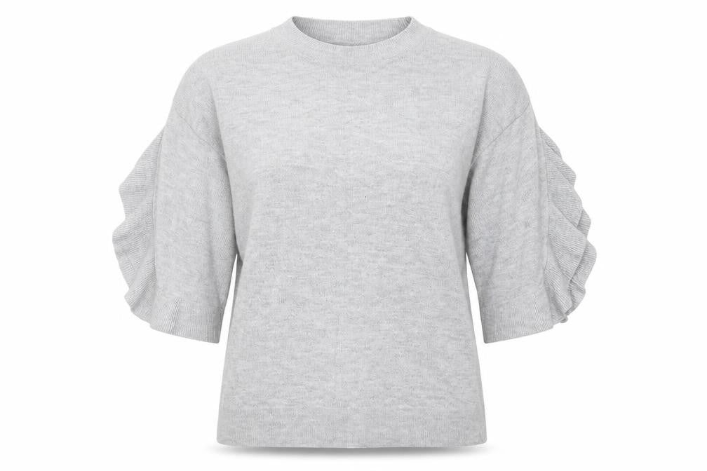 Womens UK Size 8 Miss Selfridge Grey Pullover Jumper