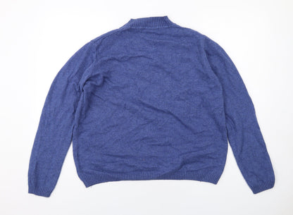Womens UK Size 18 EWM Blue Pullover Jumper