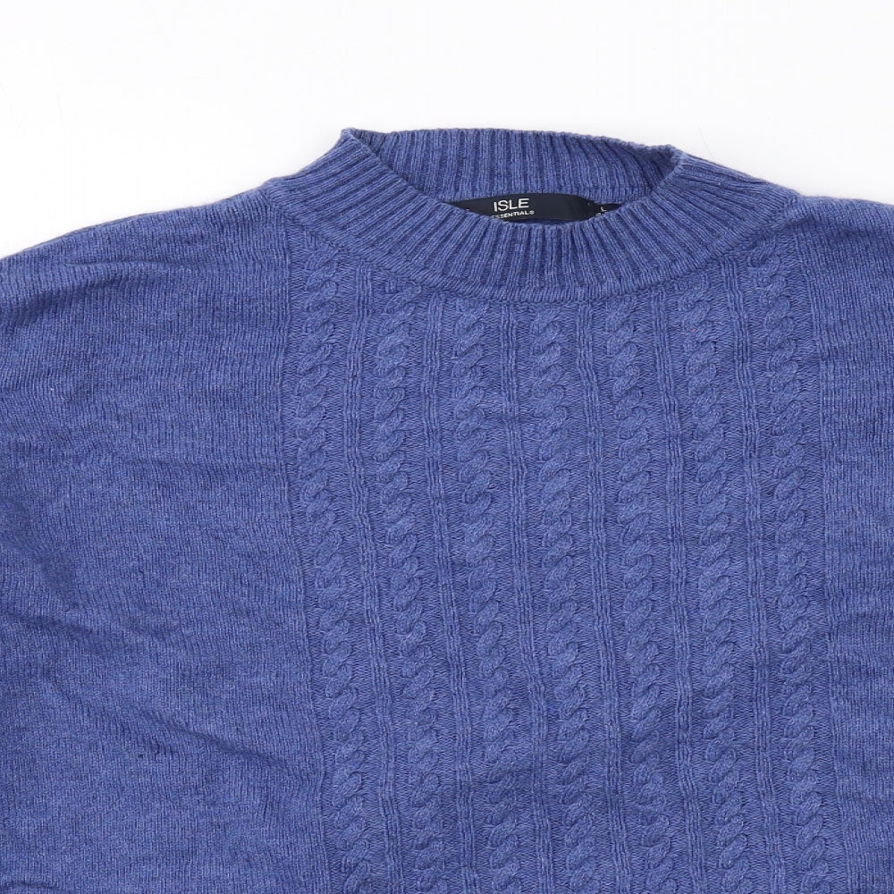 Womens UK Size 18 EWM Blue Pullover Jumper