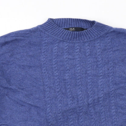 Womens UK Size 18 EWM Blue Pullover Jumper