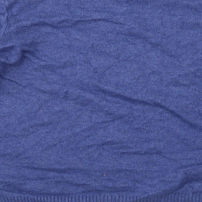 Womens UK Size 18 EWM Blue Pullover Jumper
