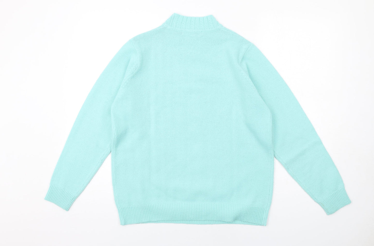 Womens UK Size 14 EWM Blue Pullover Jumper