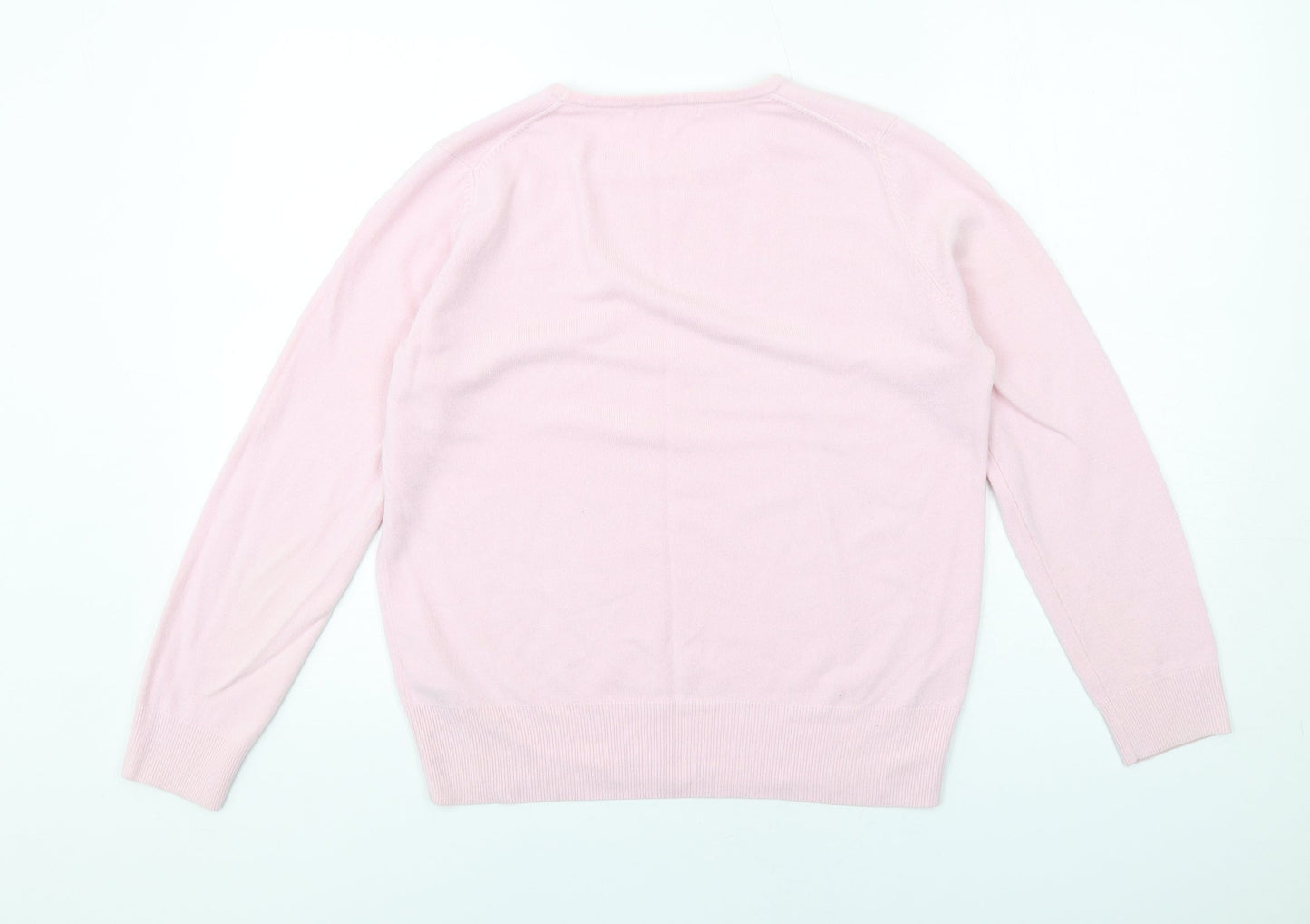 Womens UK Size 12 Marks and Spencer Pink Pullover Jumper