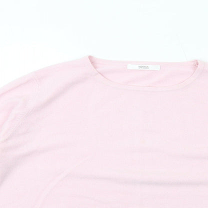 Womens UK Size 12 Marks and Spencer Pink Pullover Jumper
