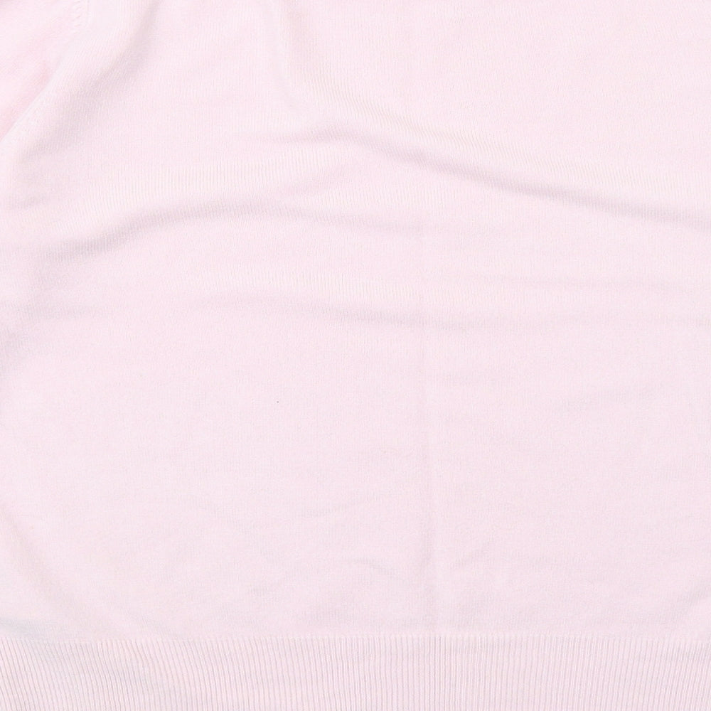 Womens UK Size 12 Marks and Spencer Pink Pullover Jumper