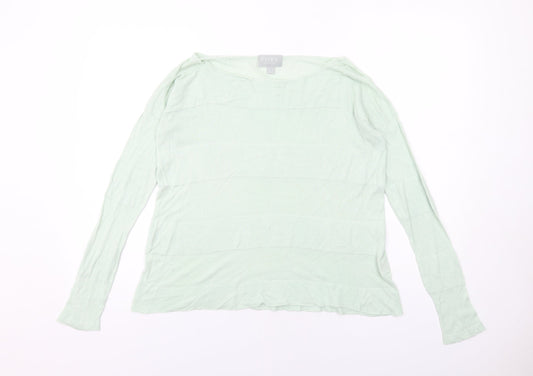 Womens UK Size S PURE Collection Green Pullover Jumper