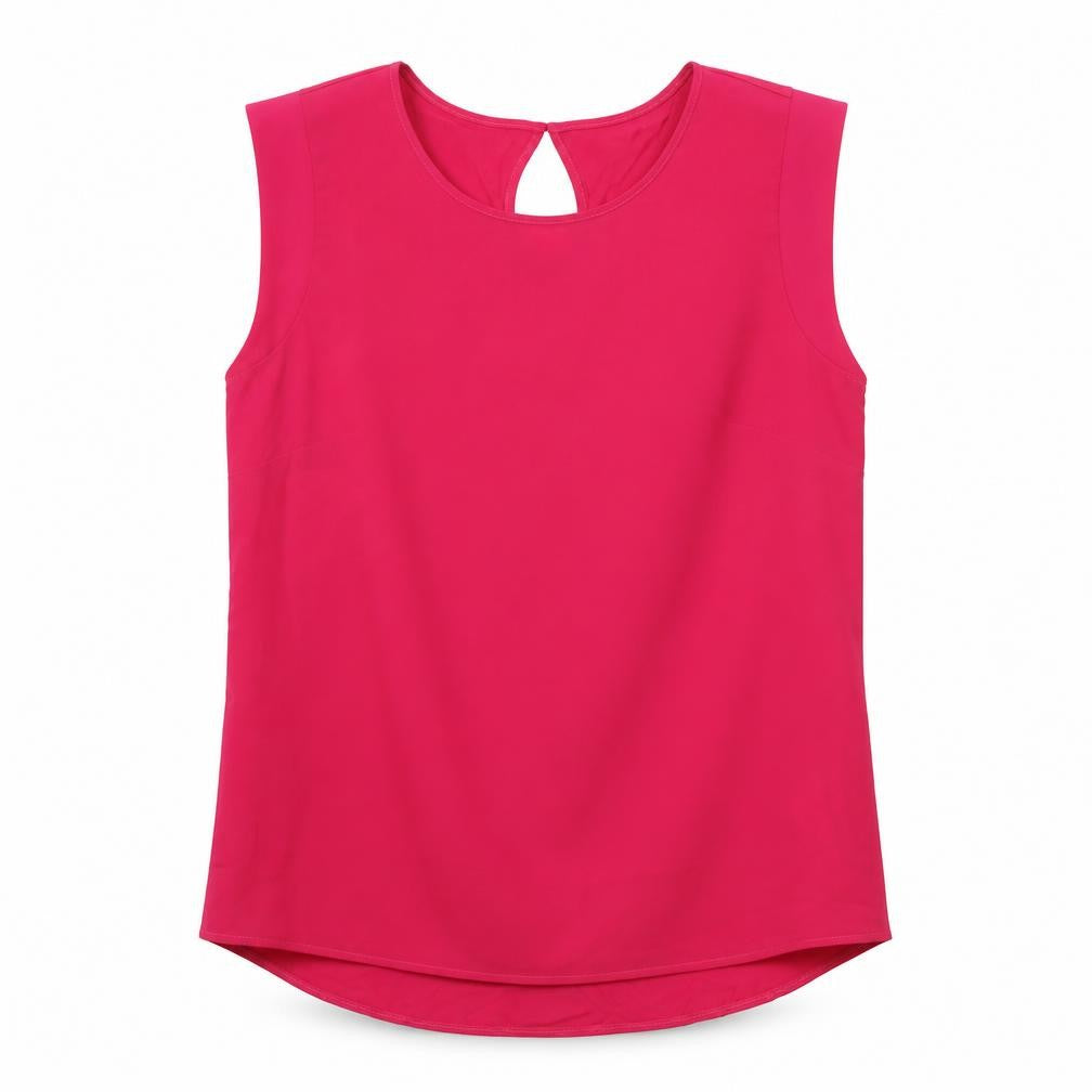 Womens UK Size S French Connection Pink Basic Blouse