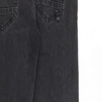 Cotton On Mens Grey Cotton Skinny Jeans Size 32 in L30 in Regular Zip