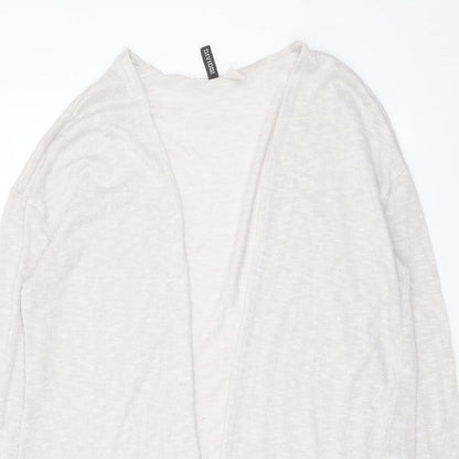Womens UK Size M H&M Beige Cardigan Jumper