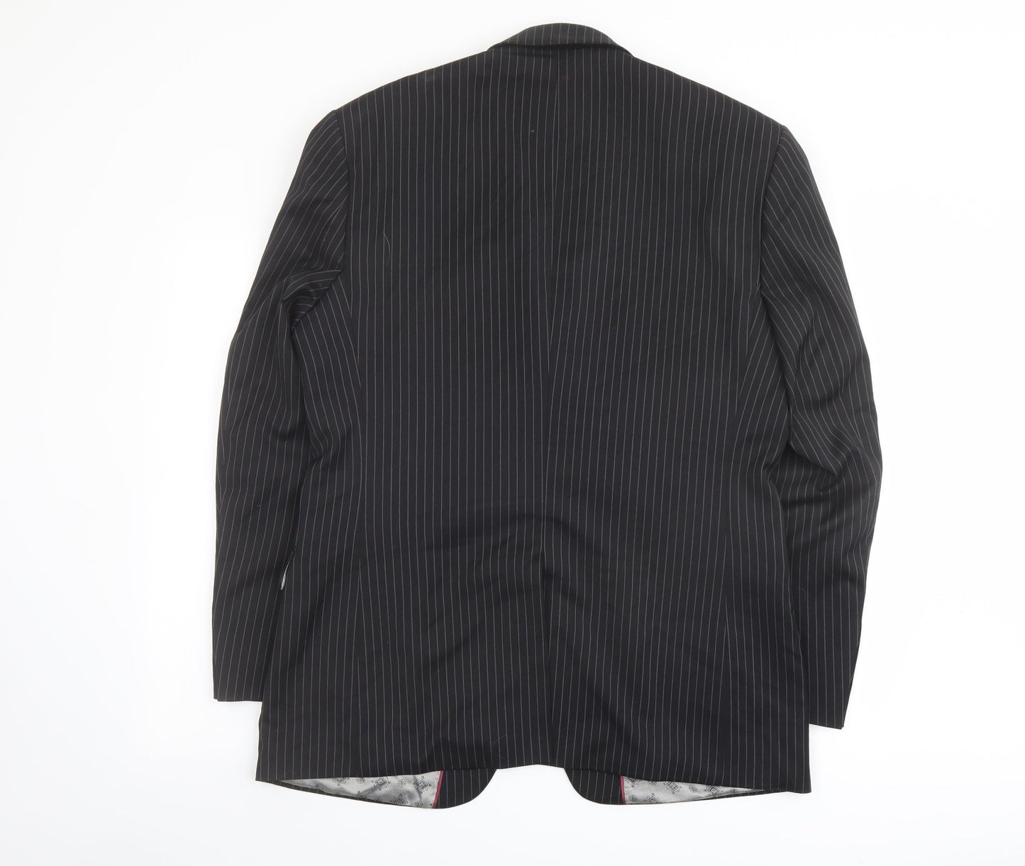 Mens UK Size 42 Limehaus Regular Black Suit Jacket