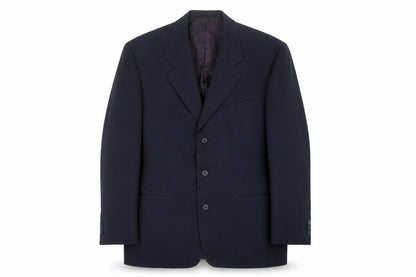 Suits You Mens Blue Polyester Jacket Suit Jacket Size 44 Regular