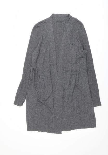 Womens UK Size 12 BHS Grey Cardigan Jumper