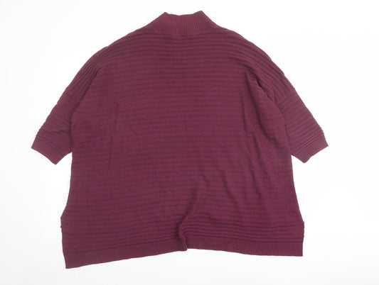 Womens UK Size 14 Select Purple Pullover Jumper