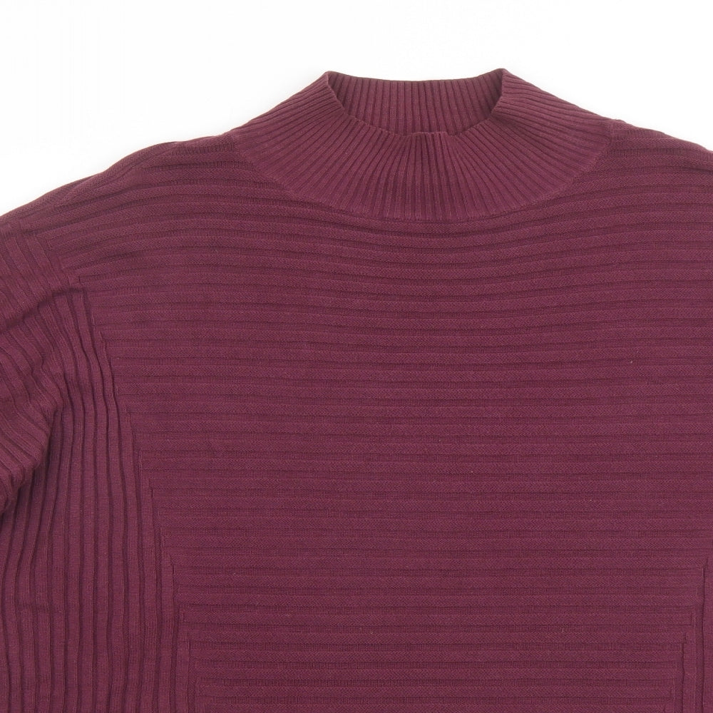 Womens UK Size 14 Select Purple Pullover Jumper