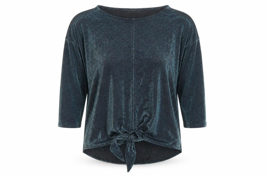 Womens UK Size 10 Principles Blue Basic Blouse