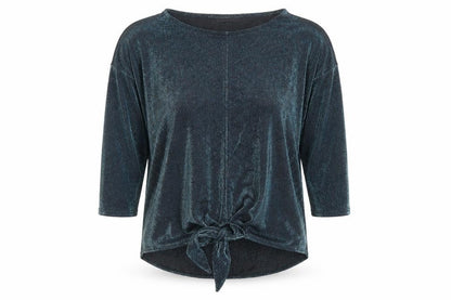 Womens UK Size 10 Principles Blue Basic Blouse