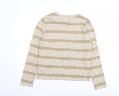 Womens UK Size 14 Marks and Spencer Beige Pullover Jumper
