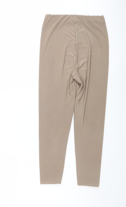 Womens UK Size 6 PRETTYLITTLETHING  Carrot Beige Leggings