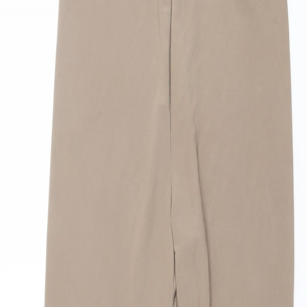 Womens UK Size 6 PRETTYLITTLETHING  Carrot Beige Leggings