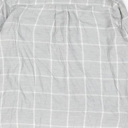 Womens UK Size 8 River Island Grey Basic Blouse