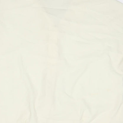 Womens UK Size 14 NEXT Ivory Basic Button-Up