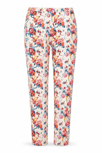 Womens UK Size 10 Oasis Regular Fit Chino Multicoloured Trousers