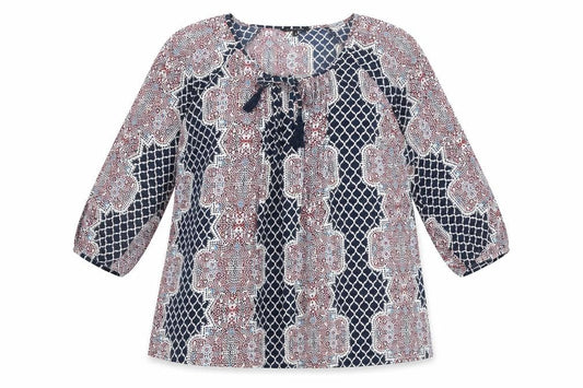 Womens UK Size 16 Debenhams Multicoloured Basic Blouse