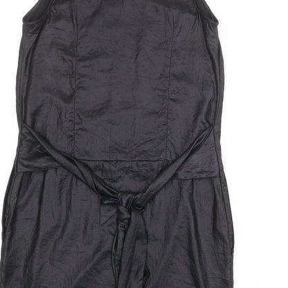 Gap Womens Black Polyester A-Line Size S Cowl Neck Pullover