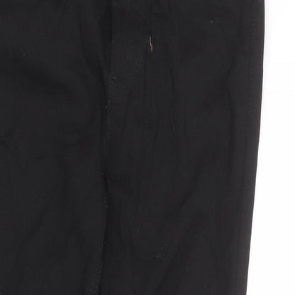 New Look Womens Black Cotton Skinny Jeans Size 8 L25 in Regular Zip