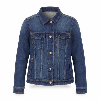 Womens UK Size S Mango Blue Jacket