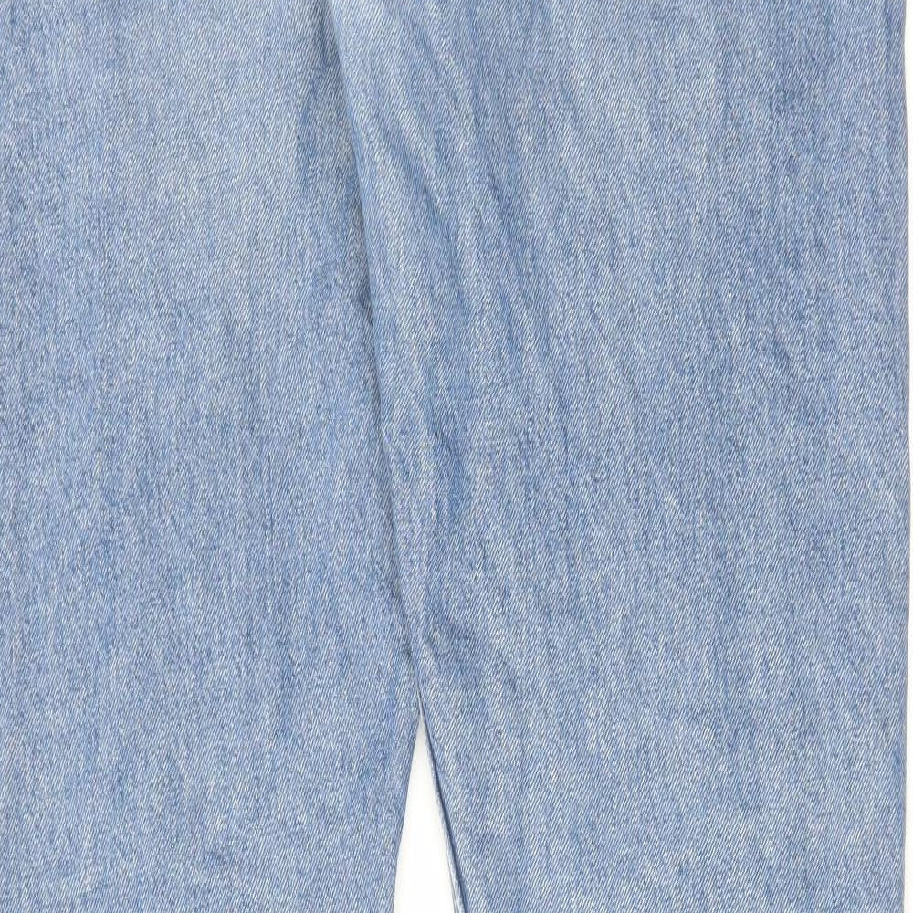 Artik Mens Blue Cotton Straight Jeans Size 34 in L34 in Regular Button