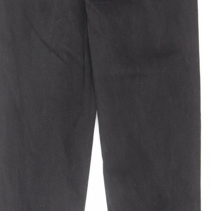 Terance Kole Womens Black Cotton Skinny Jeans Size 32 in L31 in Regular Zip