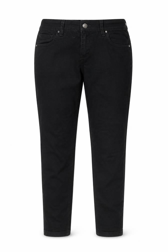 Womens UK Size 12 Denim & Co. Regular Fit Skinny Black Jeans