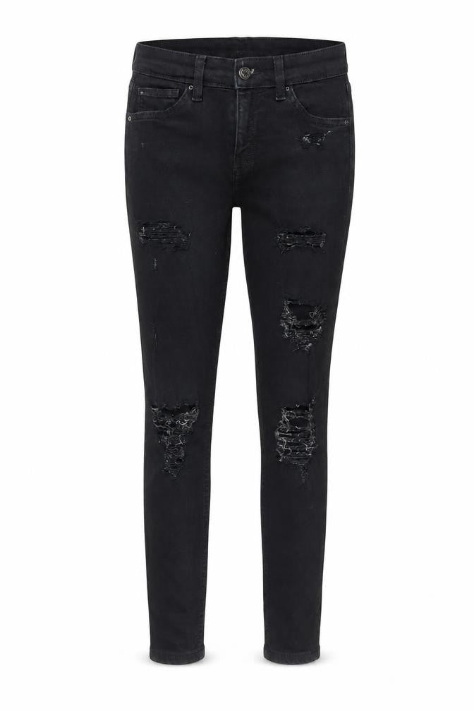 Womens UK Size 26 in Topshop Regular Fit Skinny Black Jeans