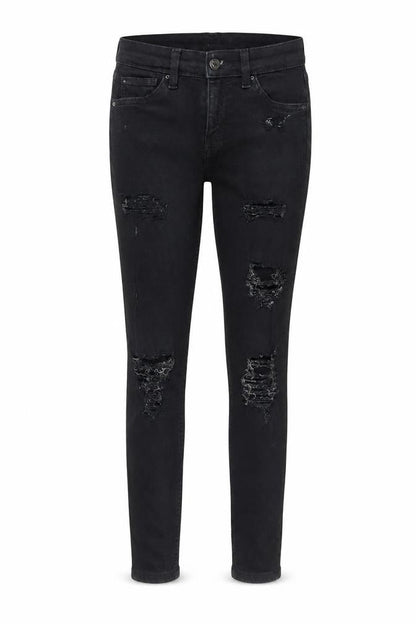 Womens UK Size 26 in Topshop Regular Fit Skinny Black Jeans