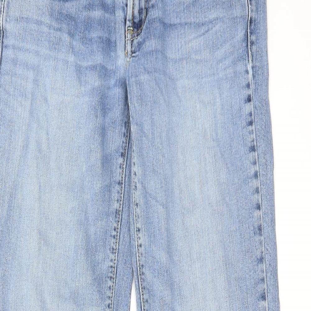 Womens UK Size 30 in American Eagle Outfitters Regular Fit Bootcut Blue Jeans