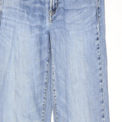 Womens UK Size 30 in American Eagle Outfitters Regular Fit Bootcut Blue Jeans