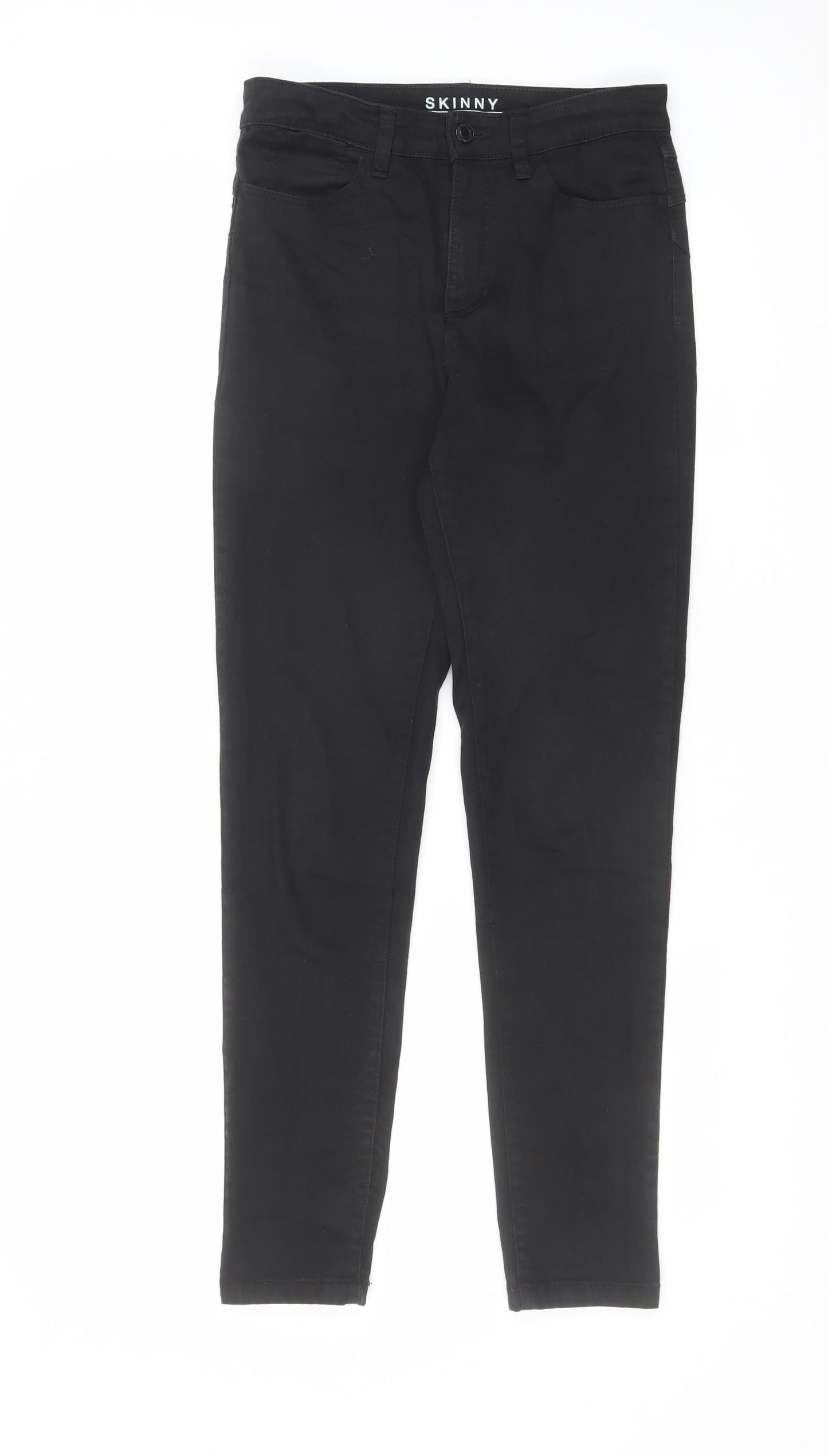 Womens UK Size 8 Marks and Spencer Regular Fit Skinny Black Jeans