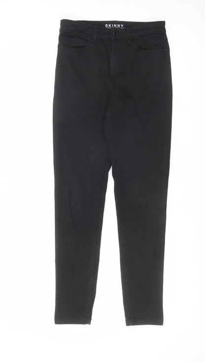 Womens UK Size 8 Marks and Spencer Regular Fit Skinny Black Jeans