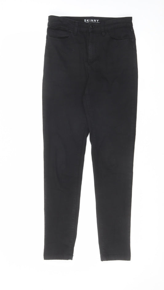 Womens UK Size 8 Marks and Spencer Regular Fit Skinny Black Jeans