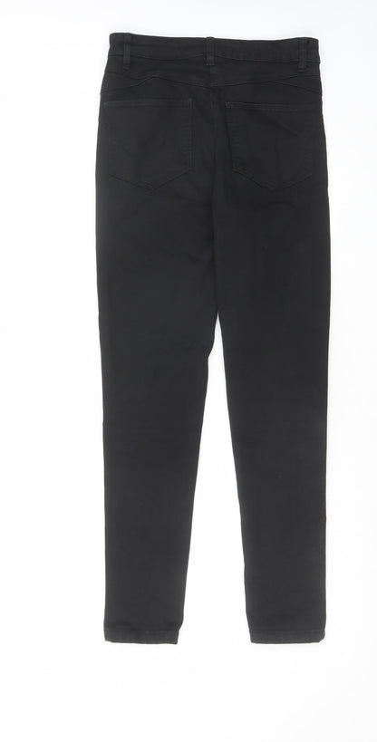 Womens UK Size 8 Marks and Spencer Regular Fit Skinny Black Jeans