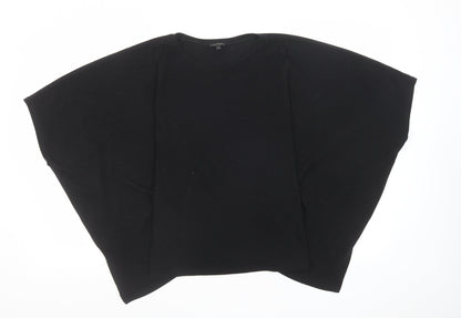Womens UK Size S River Island Black Shrug Jumper