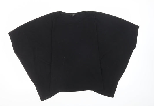 Womens UK Size S River Island Black Shrug Jumper