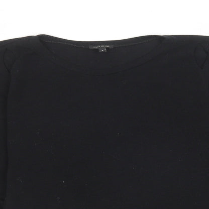 Womens UK Size S River Island Black Shrug Jumper