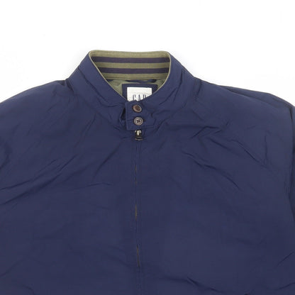 Mens UK Size M Gap Blue Bomber Jacket